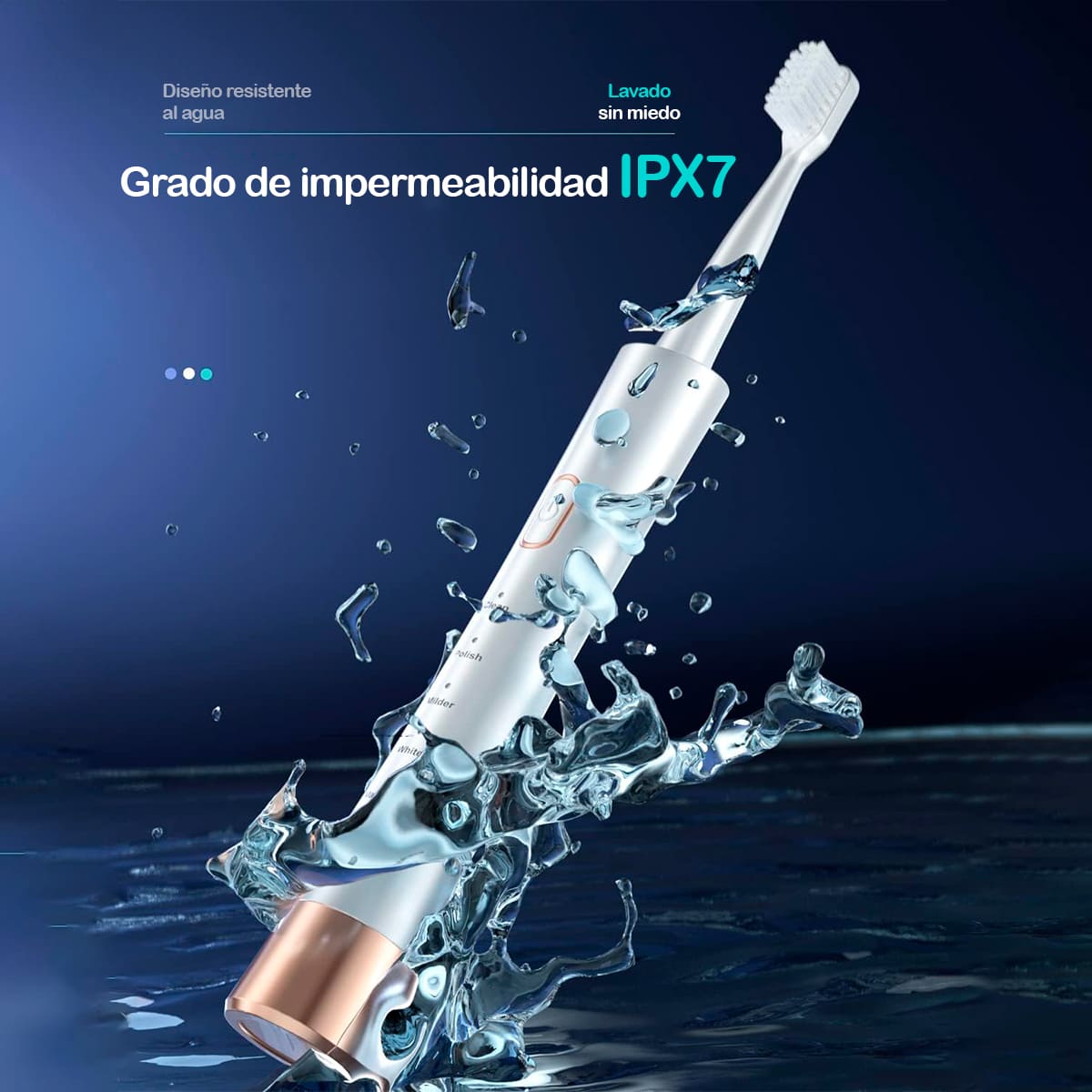 Miniatura 7 de Cepillo Eléctrico Sónico MD-806